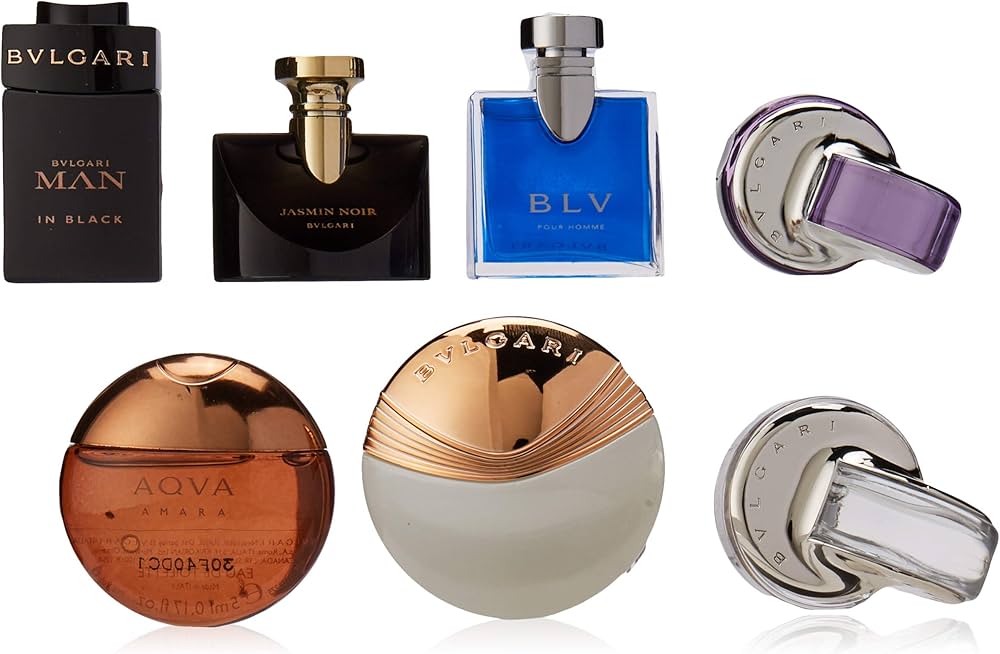 Bvlgari The Iconic Miniature Collection For Unisex - 7 Pc Mini
