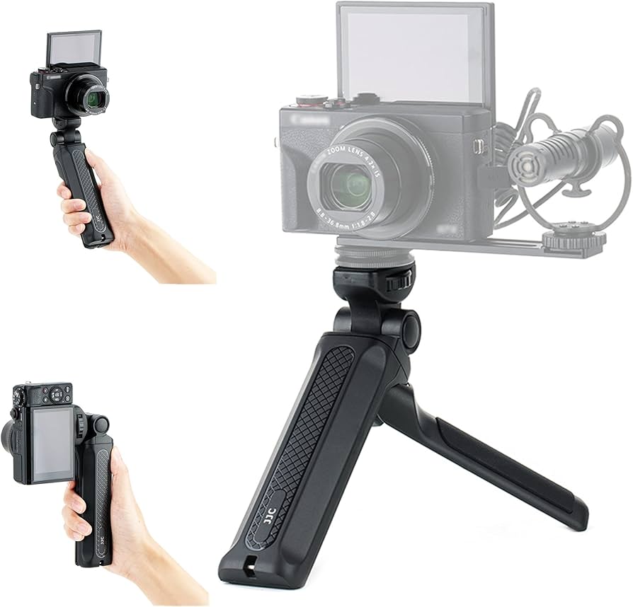 Amazon.com : Portable Camera Mini Shooting Grip Tripod for Sony ZV