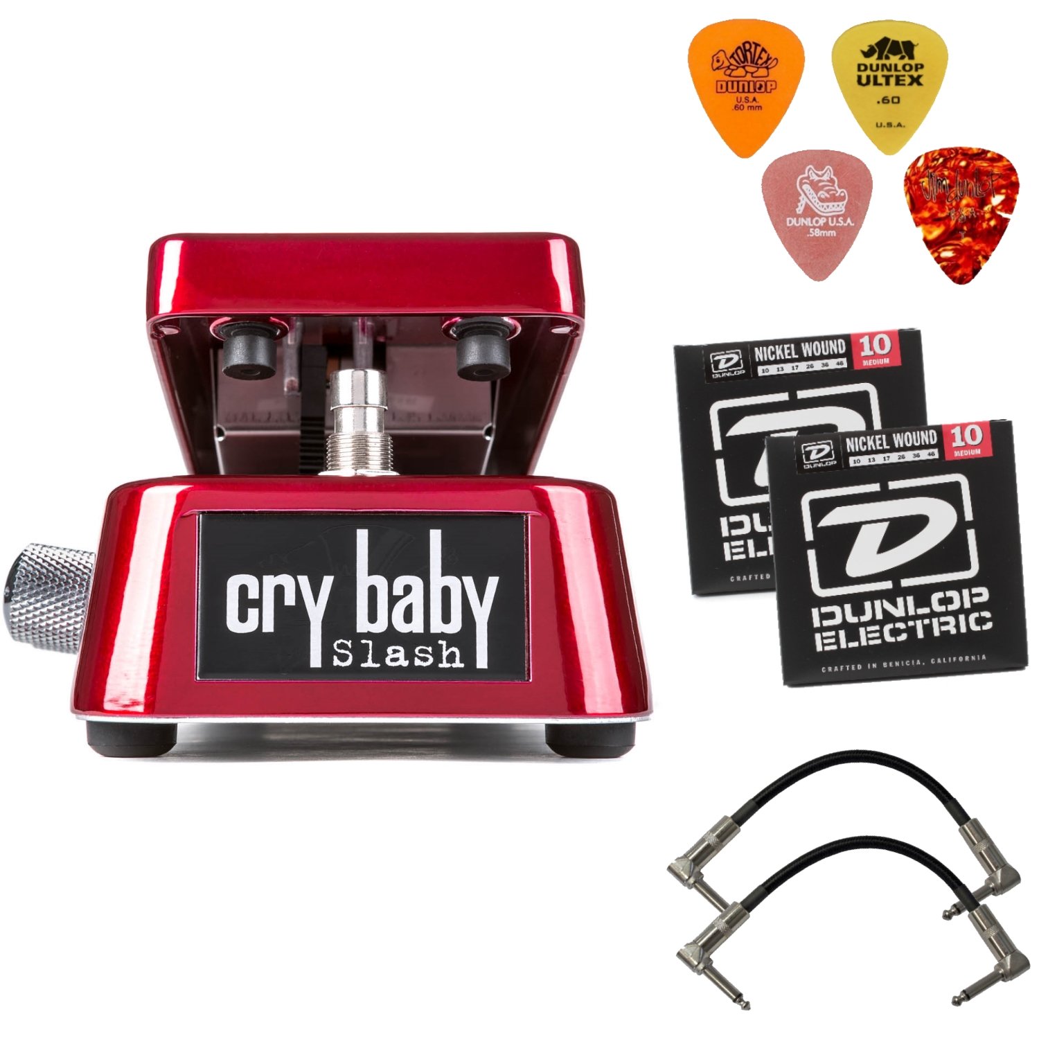 Amazon.com: DUNLOP SW95 Cry Baby Slash Signature Wah Wah Guitar