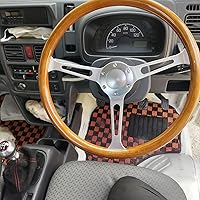 Amazon | Kyostar 新しいクラシックタイプウッドステアリング リアル