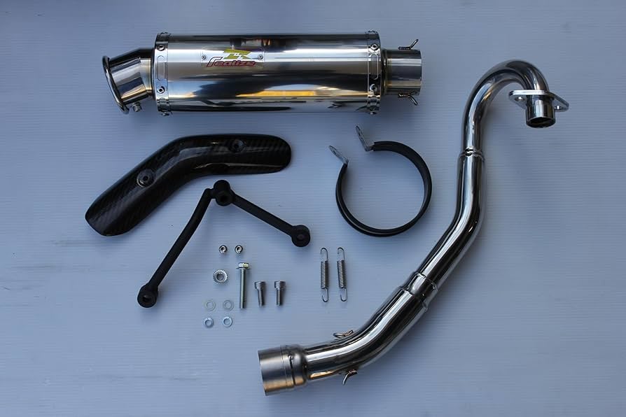 Amazon | リアライズ モンキー125 バイク マフラー 2BJ-JB02 8BJ-JB03