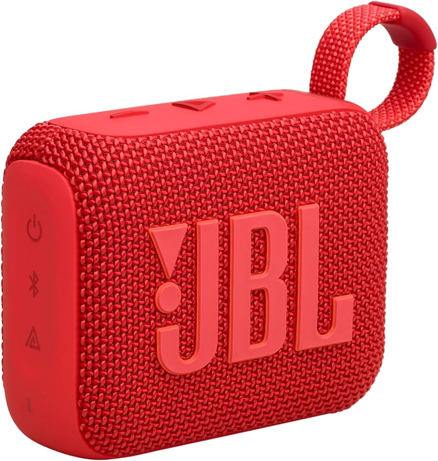 Amazon.com: JBL JBLGO4REDAM-Z Go 4 Portable Bluetooth Speaker, Red