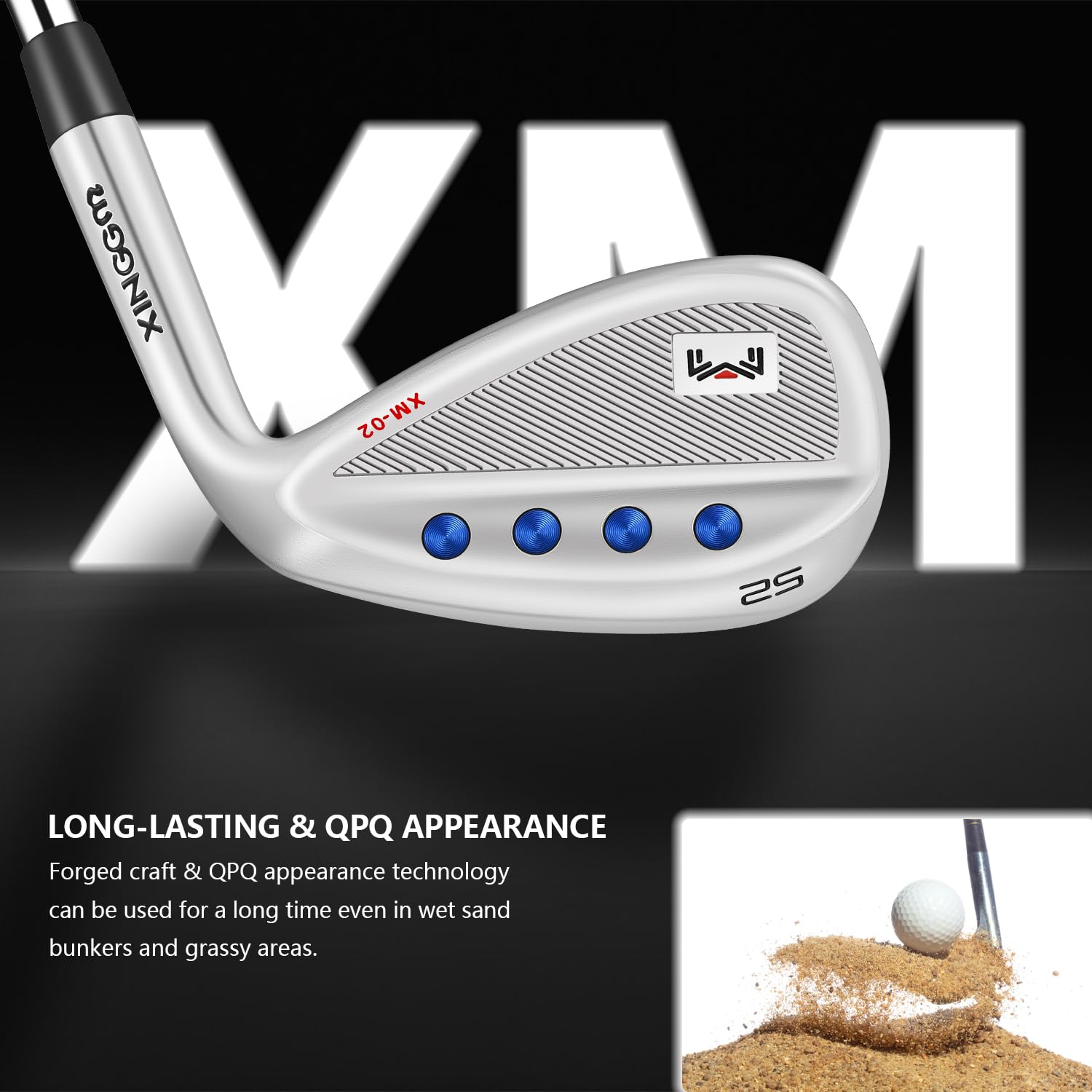 Amazon | フォージドゴルフウェッジセット 男性用または個人用 48/50