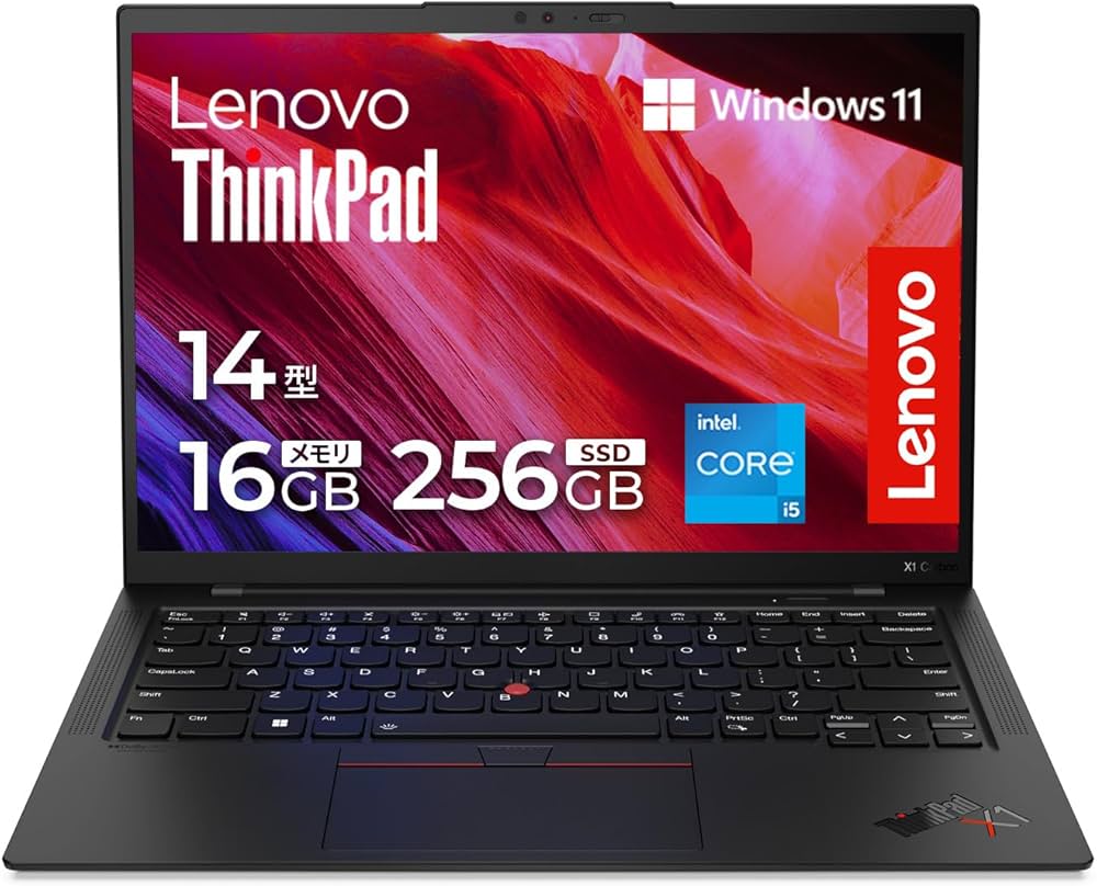 Amazon.co.jp: [OFFICIAL] Lenovo ThinkPad X1 Carbon Gen 11 Laptop