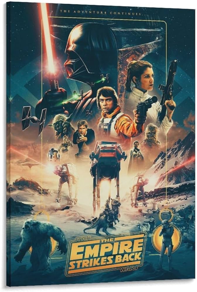 Amazon.co.jp: 映画のポスター、スターウォーズ帝国の逆襲 The Empire