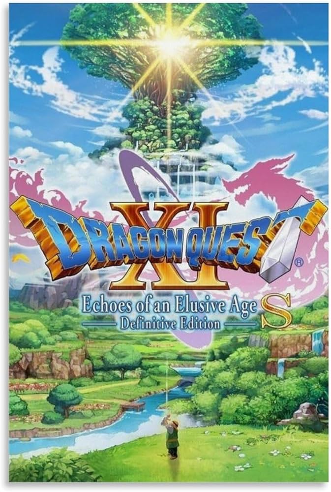 Amazon.co.jp: ドラゴンクエストXI S ポスター ウォールポスター