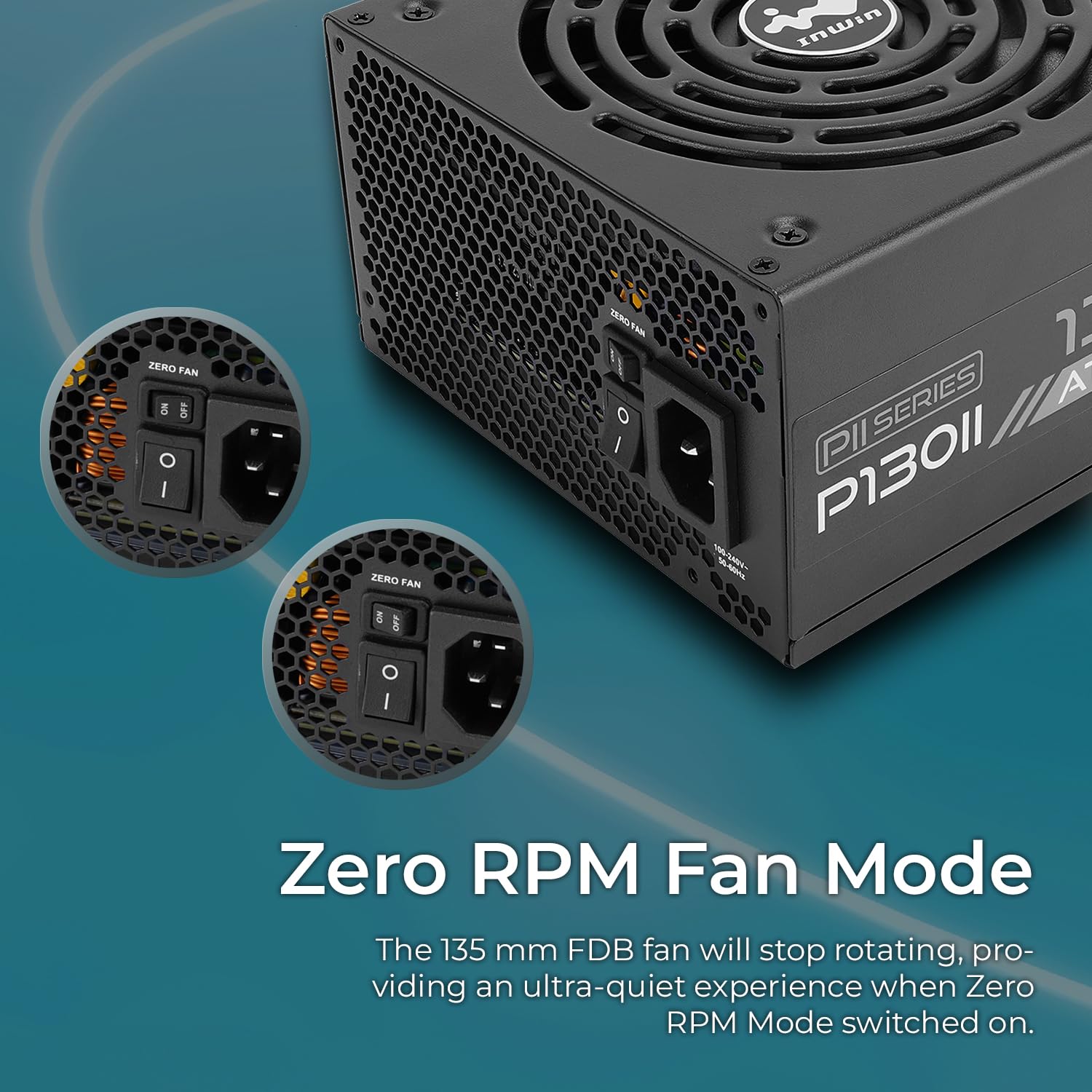 Amazon | InWin ATX 3.0準拠、PCIe 5.0対応 80PLUS Platinum認証取得