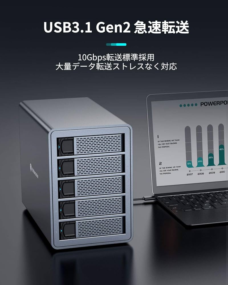Amazon.co.jp: Yottamaster HDDケース 3.5インチ デイジーチェーン機能