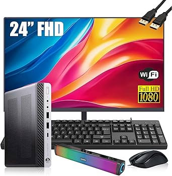 Amazon.com: HP EliteDesk 800 G4 Mini Business Desktop PC Speakers