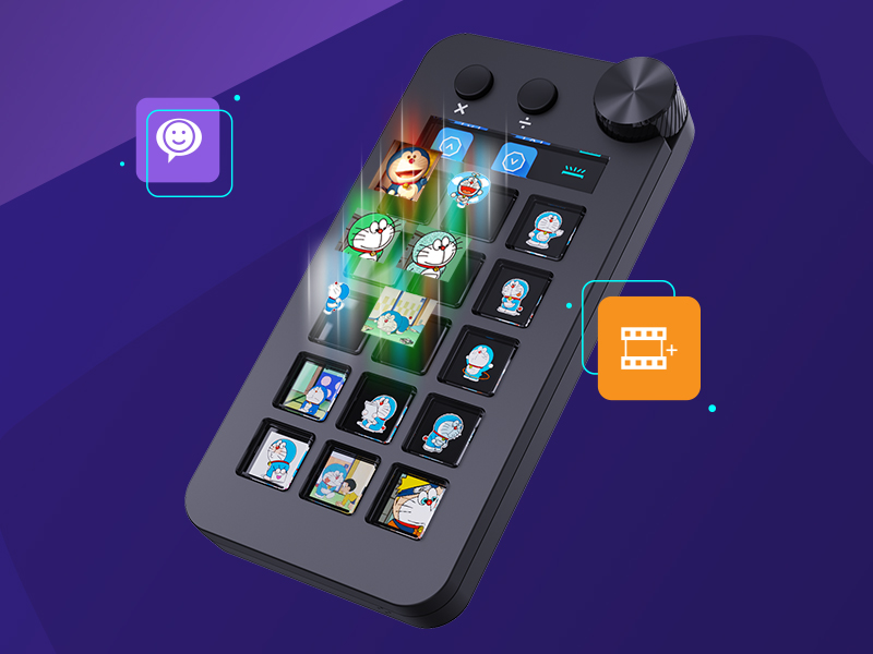 Amazon | ActionRing ストリームコントローラーデック ショートカット