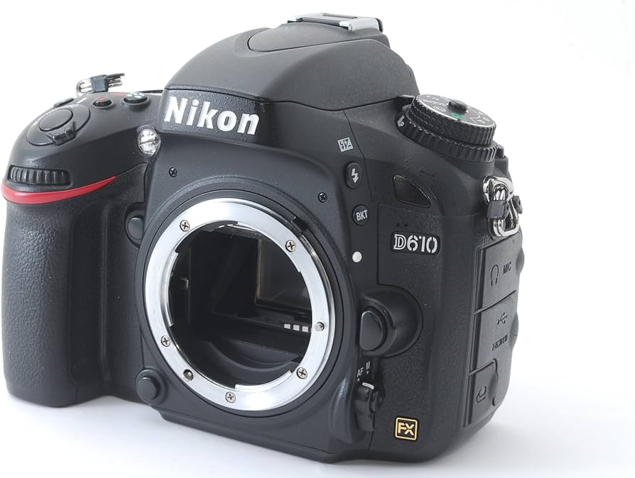 Amazon.com : Nikon D610 24.3 MP CMOS FX-Format Digital SLR Camera