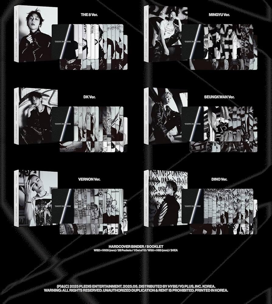 Amazon.com: SEVENTEEN Happy Burstday [Daredevil Ver.] 5th Album