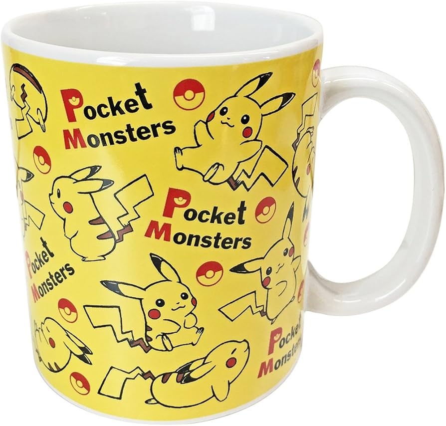 Amazon.co.jp: ポケットモンスター マグカップ ピカチュウ いっぱい