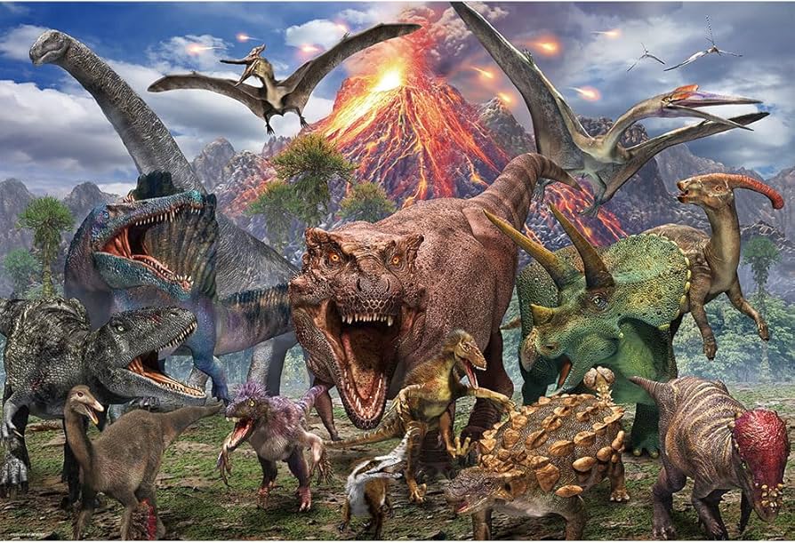 Amazon | 【日本製】ビバリー 1000ピース ジグソーパズル 恐竜の大地