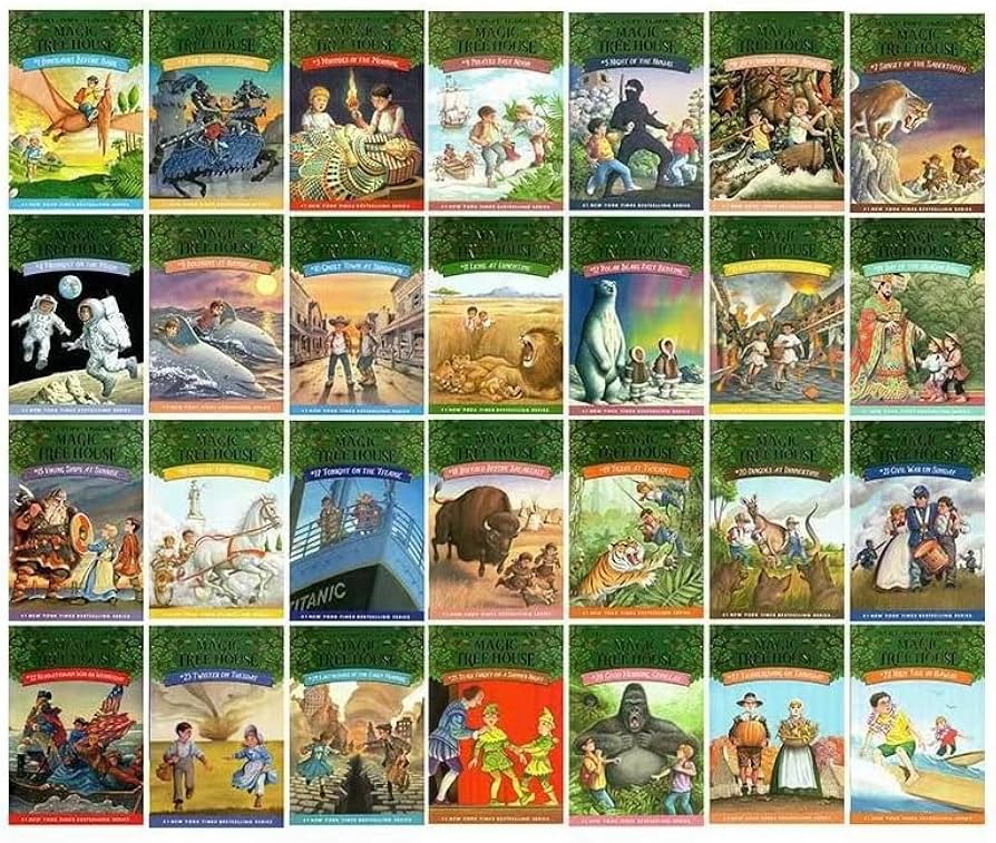 Amazon.co.jp: Magic Tree House 28冊 本ボックスセット ペーパー