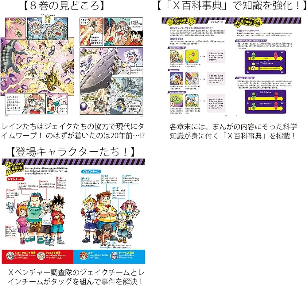 Amazon.co.jp: どっちが強い!?X(8) タイムマシンを取り戻せ (角川