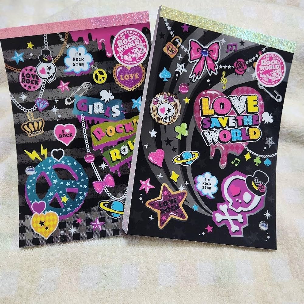 Amazon.co.jp: 平成レトロ メモ帳 ドクロ : 文房具・オフィス用品