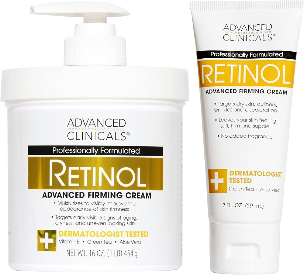 Amazon.com : Advanced Clinicals Retinol Body Lotion & Face