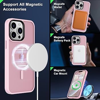 Amazon.com: MOCCA Strong Magnetic for iPhone 12 Pro Max Case