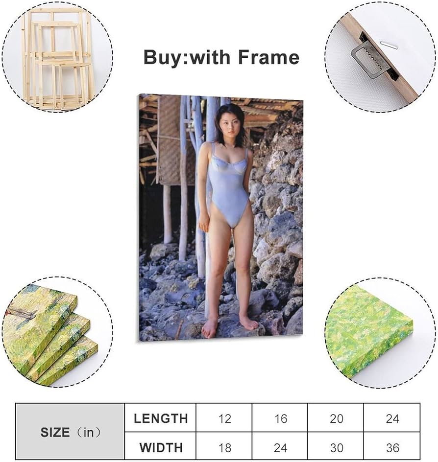 Amazon.co.jp: 小池栄子写真ビキニセクシーポスター プリント