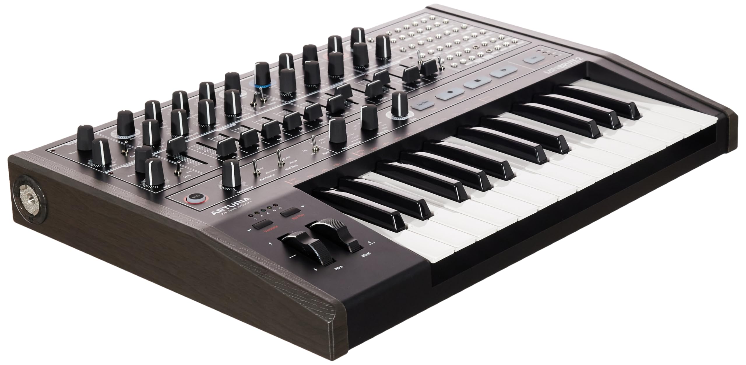 Amazon.com: Arturia MiniBrute 2 Semi-Modular Analog Synthesizer