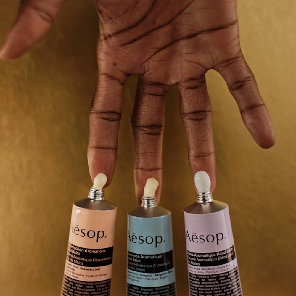 Amazon.com : Aesop Helping Hands Trio Hand Balm Gift Set - Travel