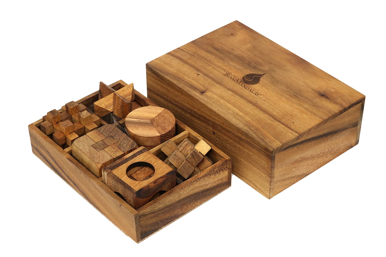 Amazon | 【 5分で解けたらパズル王 】サイアムマンダレー 立体パズル