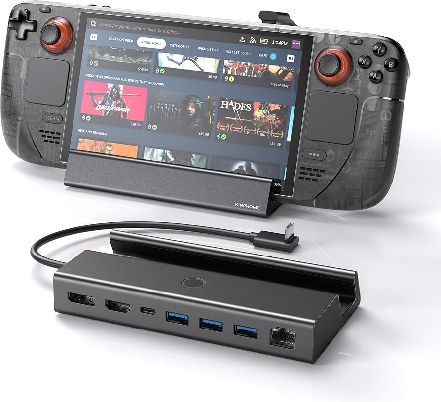 Amazon.co.jp: KIWIHOME Steam deck用 ドッキングステーション 7-in-1