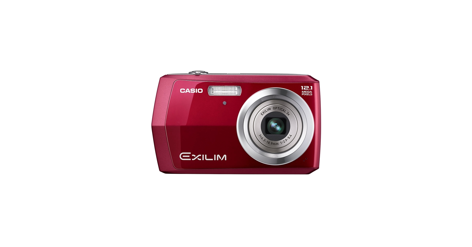 Casio Exilim EX-Z16 Digital Camera 12.1 Megapixels Red : Amazon