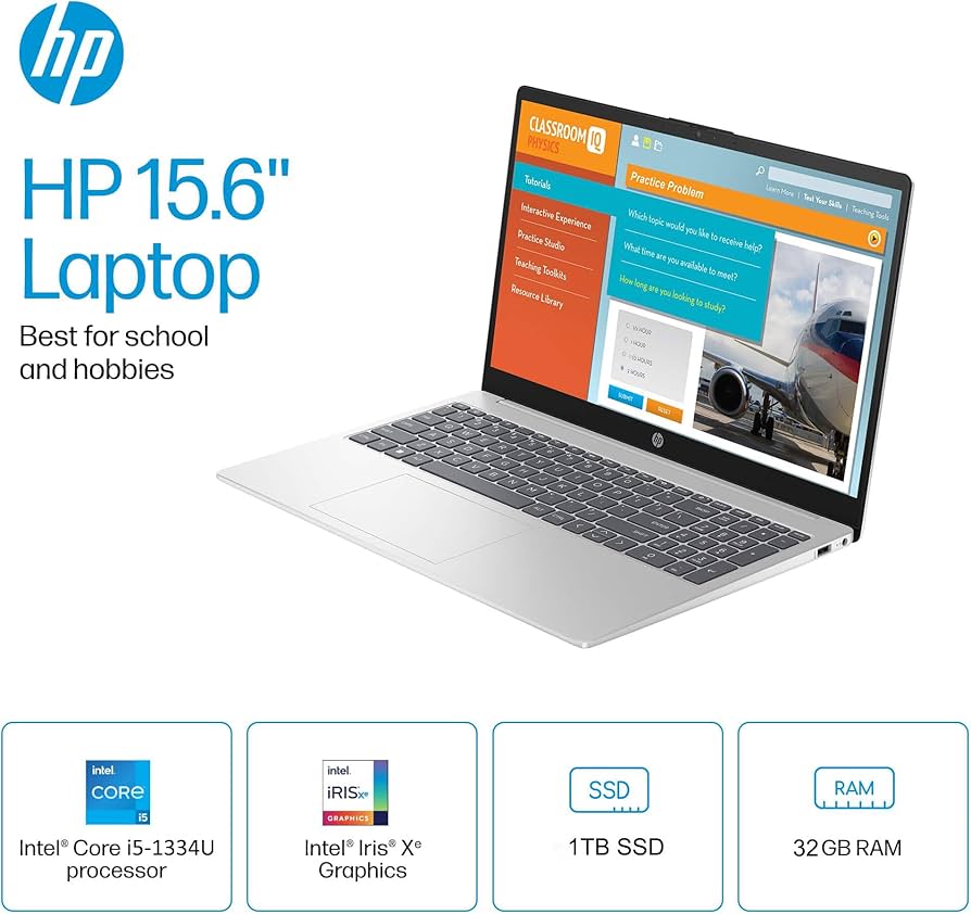 Amazon.com: HP 15 Laptop (15.6