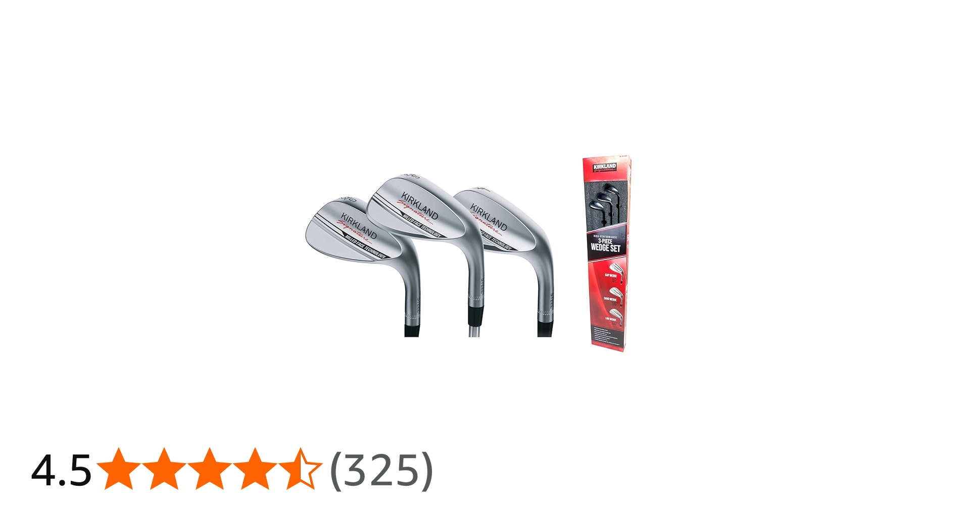 Amazon.co.jp: Kirkland(カークランド) ゴルフクラブウェッジ3本セット