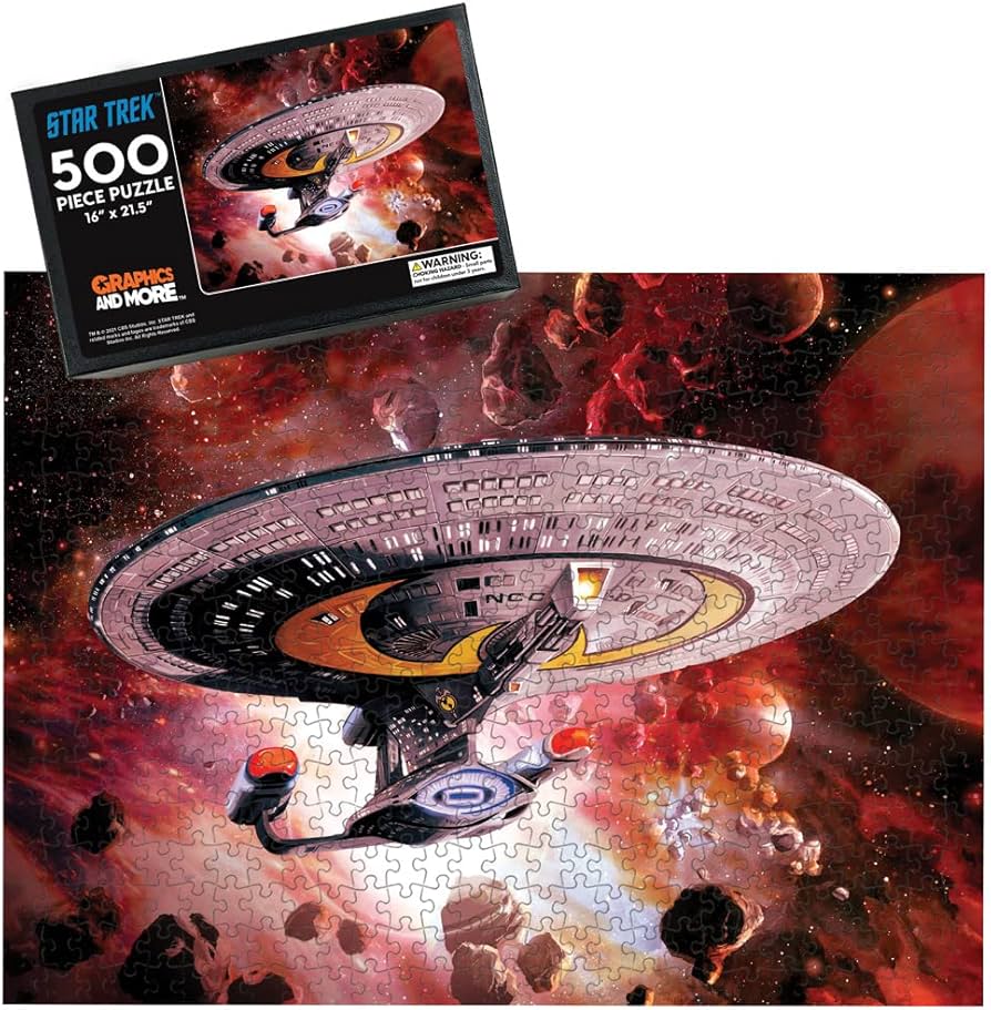 Amazon | スタートレック Terran Enterprise 500ピース ジグソーパズル
