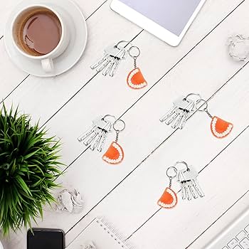 Amazon.co.jp: ZIIVARD 8ピース 歯 樹脂キーホルダー おもしろ 模造