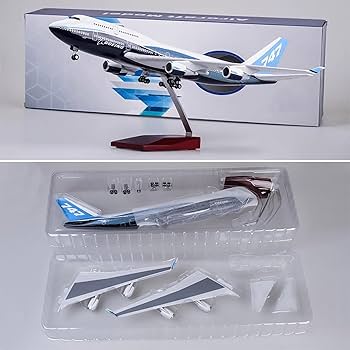 Amazon | 18.5インチ 1:150 スケール 模型飛行機 プロトタイプ B747