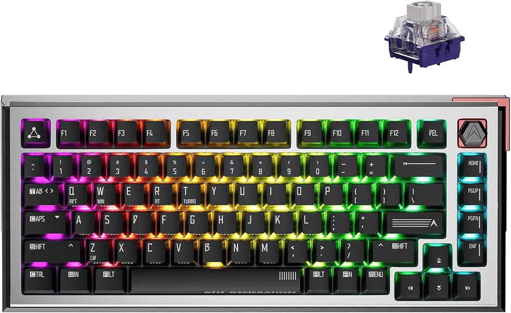 Amazon | DrunkDeer A75 ウルトララピッドトリガーキーボード 75% e