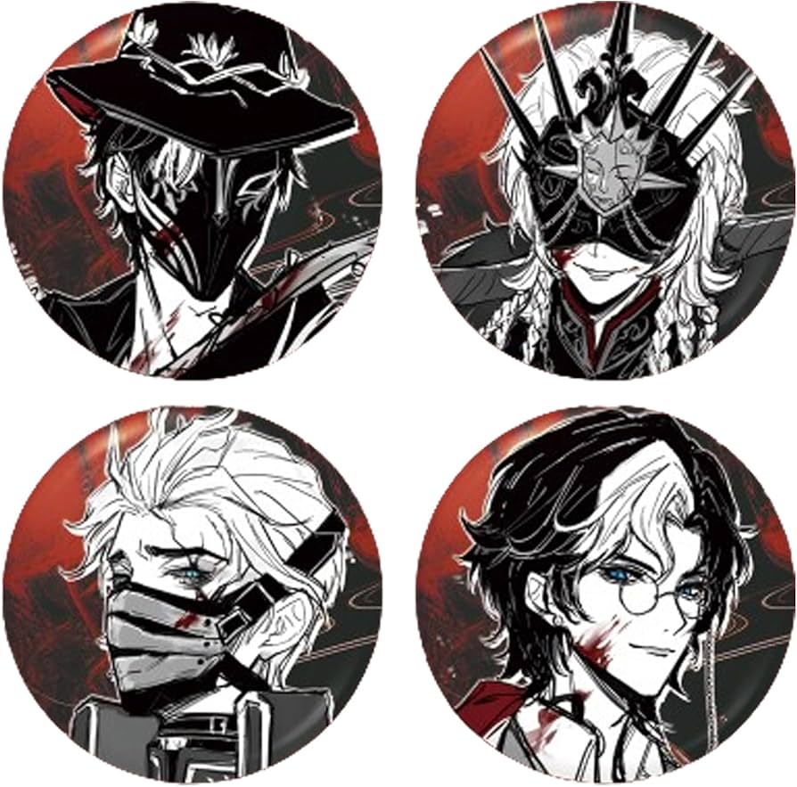 第五人格 夜の番人 缶バッジ まとめ売り 第五人格 THEキャラカフェ 缶