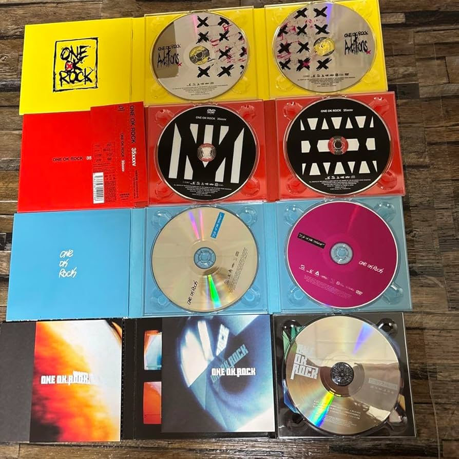 Amazon.co.jp: ワンオク初回限定盤ONE OK ROCK ワンオクCDセット