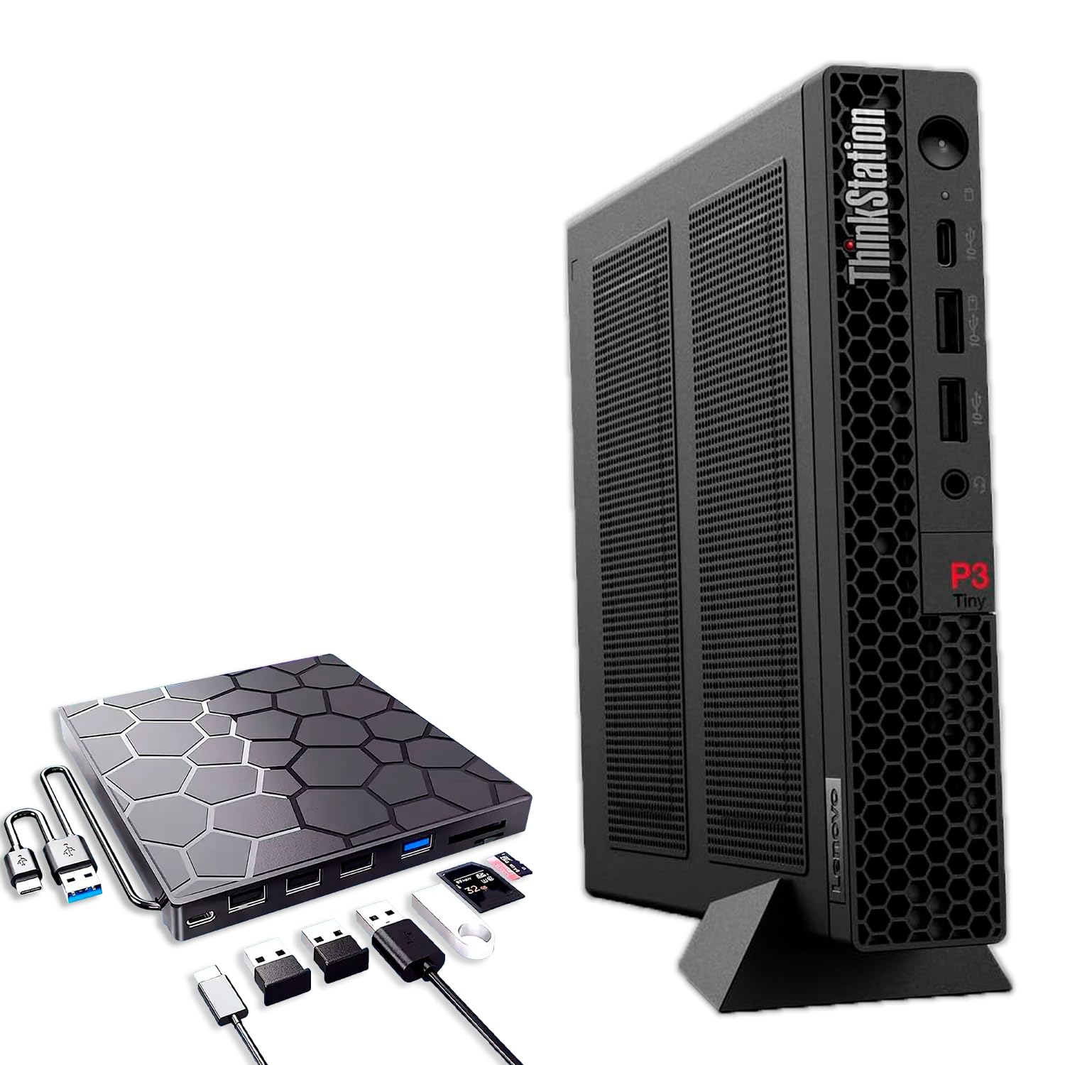 Amazon.com: Lenovo ThinkCentre P3 Tiny AI Workstation Desktop