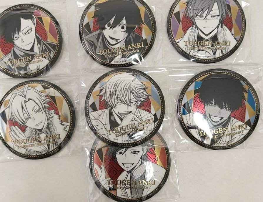 Amazon.co.jp: 桃源暗鬼 TSUTAYA 缶バッジ第二弾 全種セット : おもちゃ