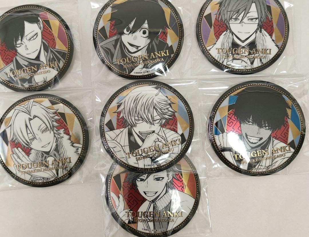 Amazon.co.jp: 桃源暗鬼 TSUTAYA 缶バッジ第二弾 全種セット : おもちゃ
