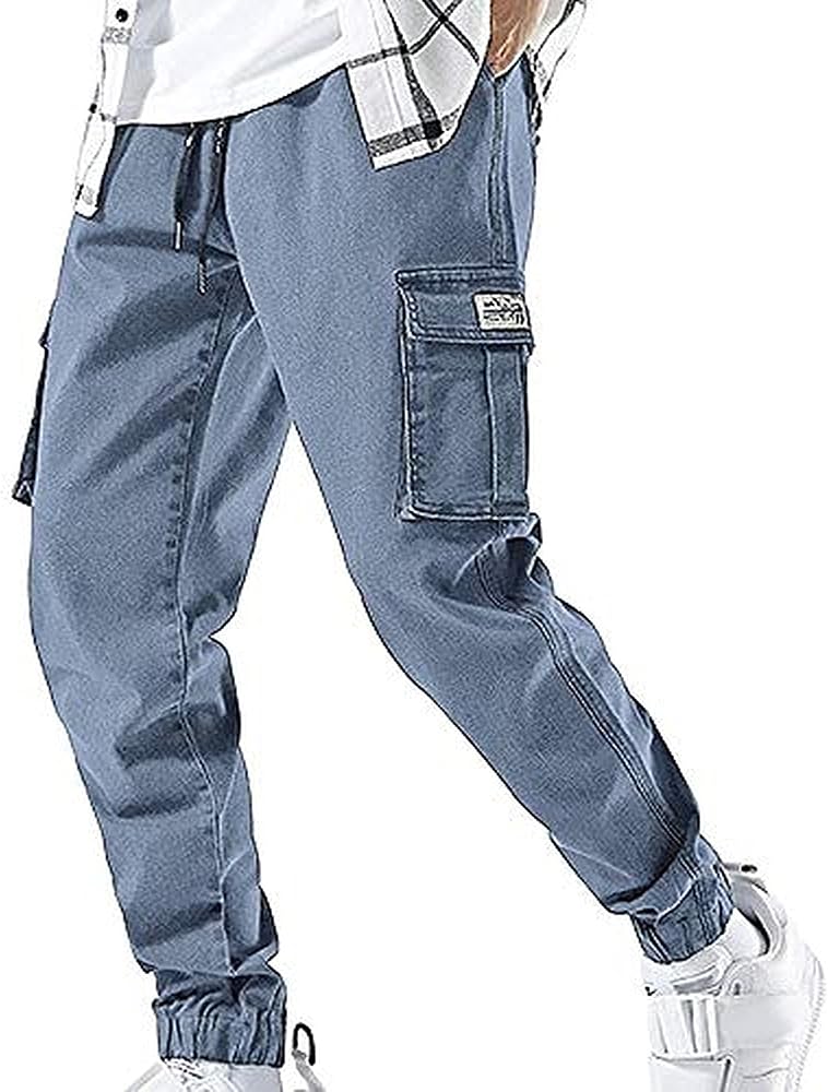 Amazon.com: XYXIONGMAO Streetwear Hip Hop Cargo Joggers Pants for