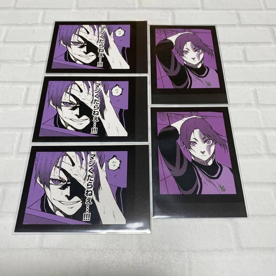 Amazon.co.jp: ブルーロック グッズ 御影玲王 モノクロカード カード