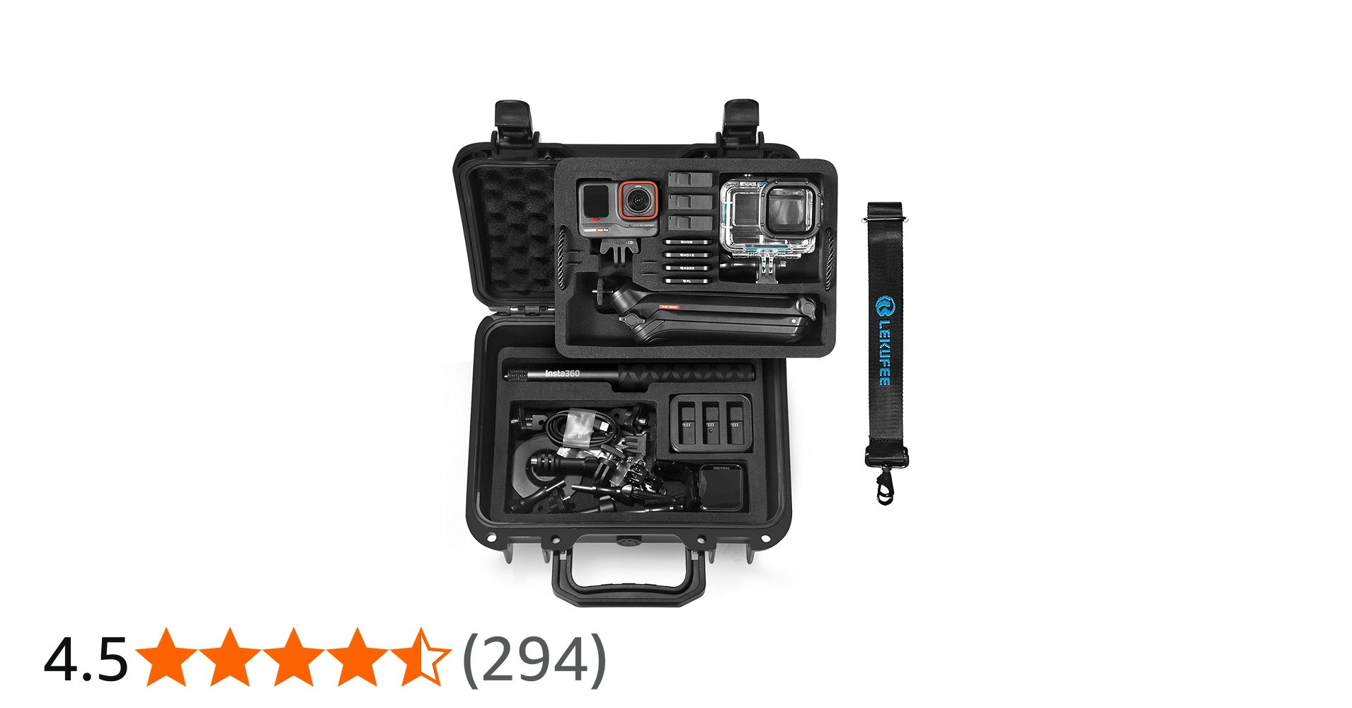 Amazon.co.jp: Lekufee Insta360 Ace Pro 2防水ハードケース Insta360