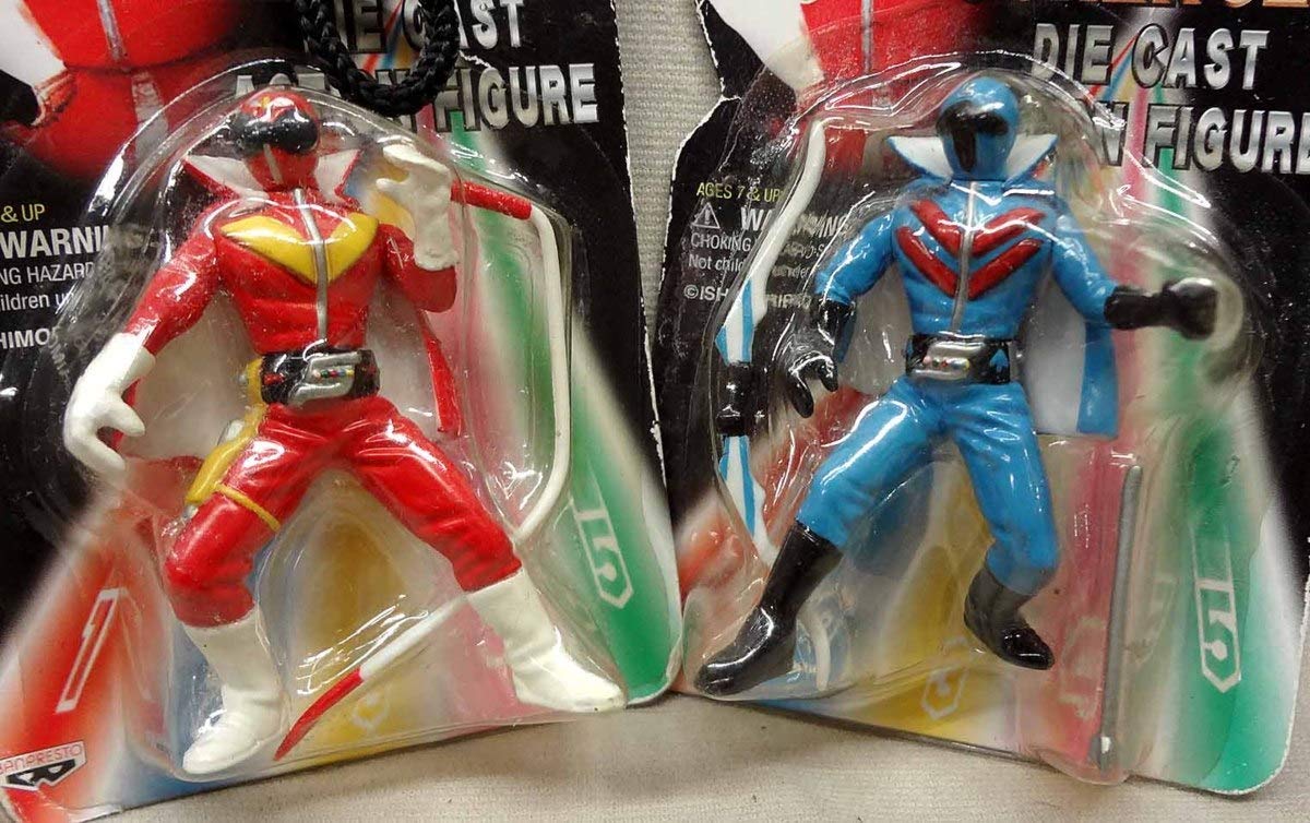 Amazon | ダイキャストアクションフィギュア 秘密戦隊ゴレンジャー 全5