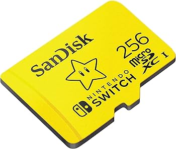 Amazon | SanDisk 256GB Nintendo Switch MicroSDXCカード メモリー