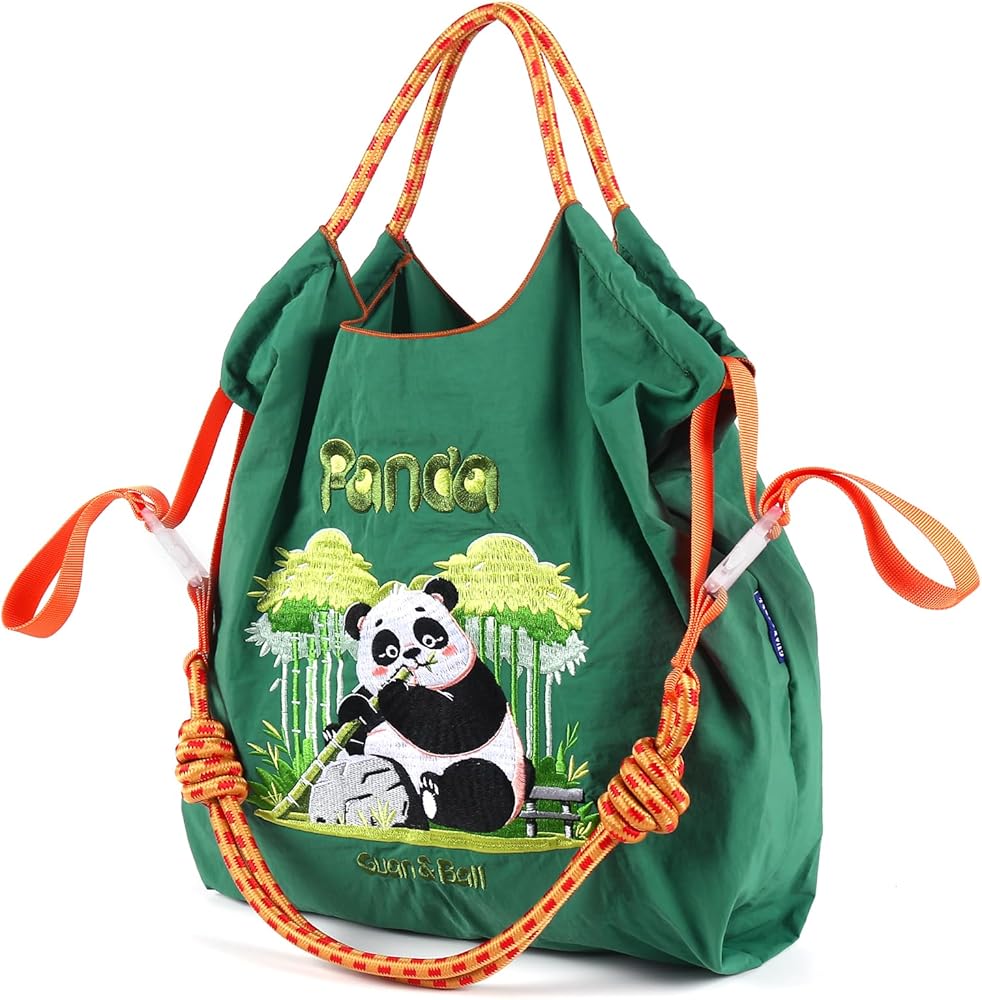 Amazon.com: Guan&Ball Lady classic fashion panda pattern tote bag