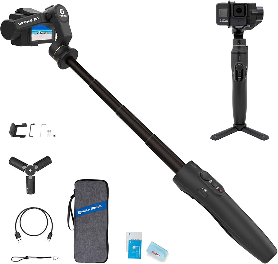 Amazon | FeiyuTech Vimble2Aアクションカメラジンバルスタビライザー
