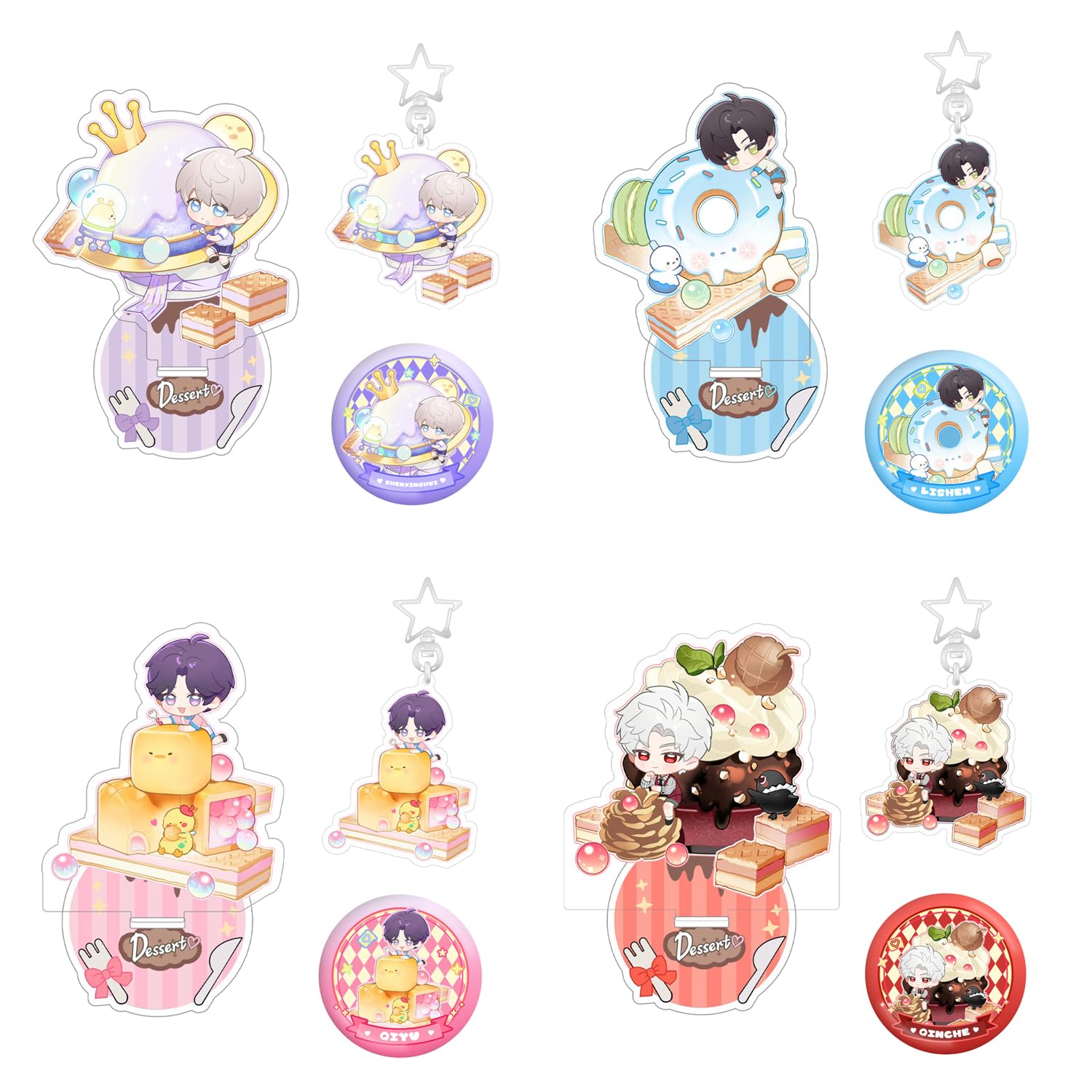 Amazon.co.jp: 恋と深空 グッズセット 福袋 3点セット シン セイヤ