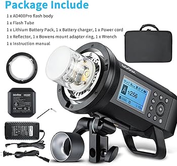 Amazon | Godox AD400Pro オールインワンアウトドアフラッシュ