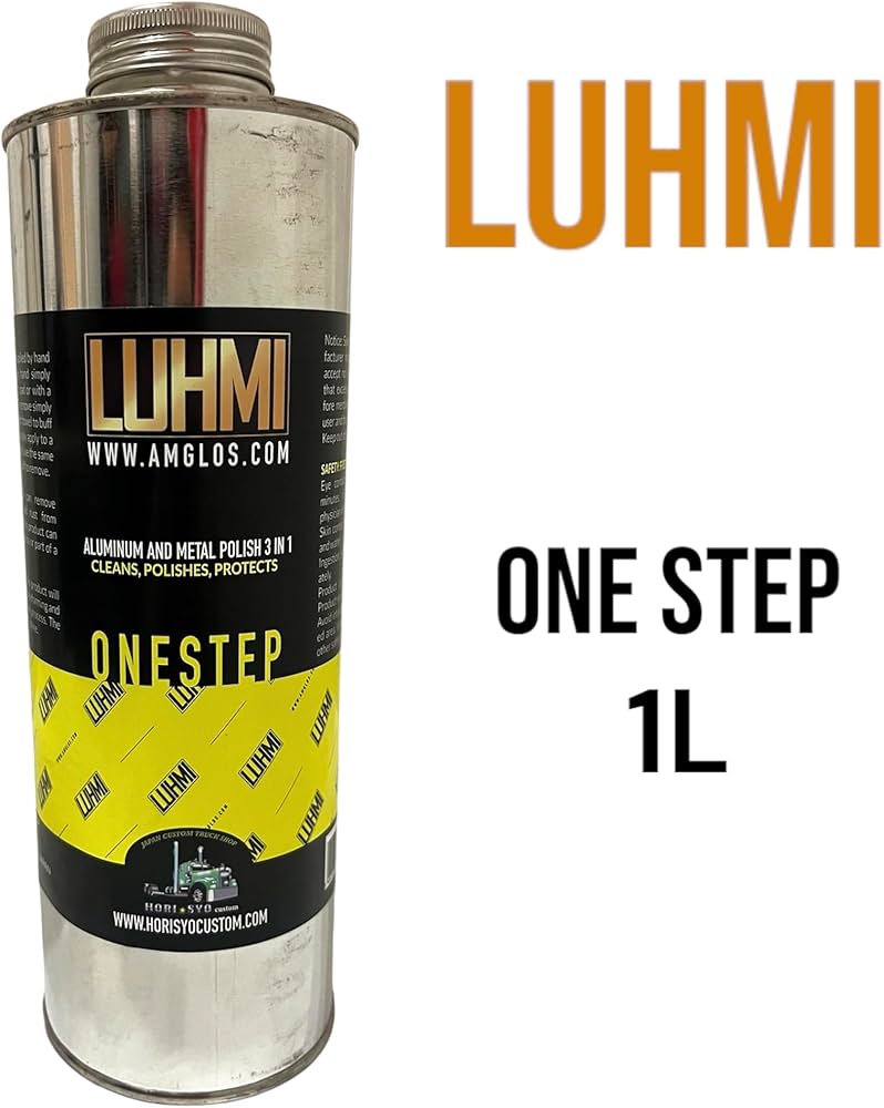 Amazon.co.jp: LUHMI ONESTEP 1L ルミ アルミ研磨剤 アルミ磨き 正規品